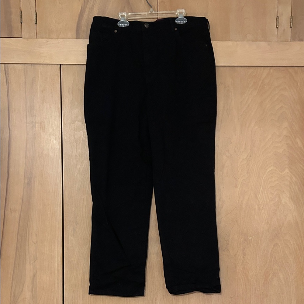 Gloria Vanderbilt Elegant Black Jeans